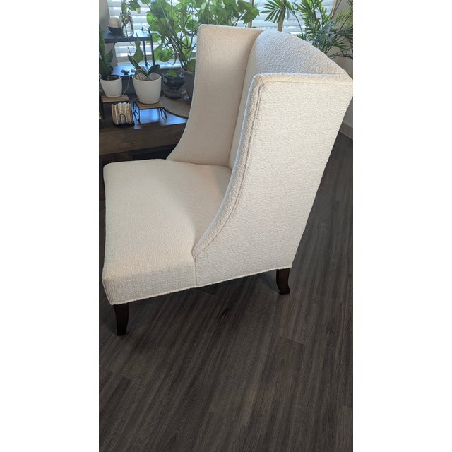 2020s Old Hickory Tannery - Josefina Upholstered Chair Ivory For Sale - Image 5 of 10