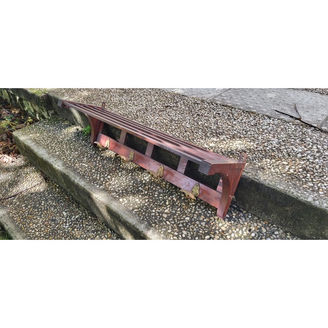 Entrance Coat Rack, 1930s For Sale - Image 6 of 7
