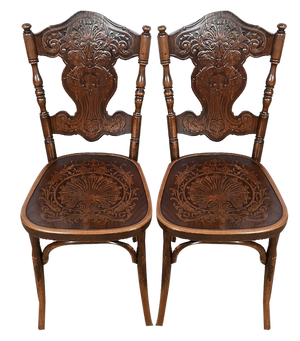Set of N ° 67 Dining Chairs by Jacob & Josef Kohn, 1900s