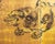 Mid 20th Century Japanese Showa Four Panel Screen Pair of Karashishi Foo Dogs For Sale - Image 10 of 18