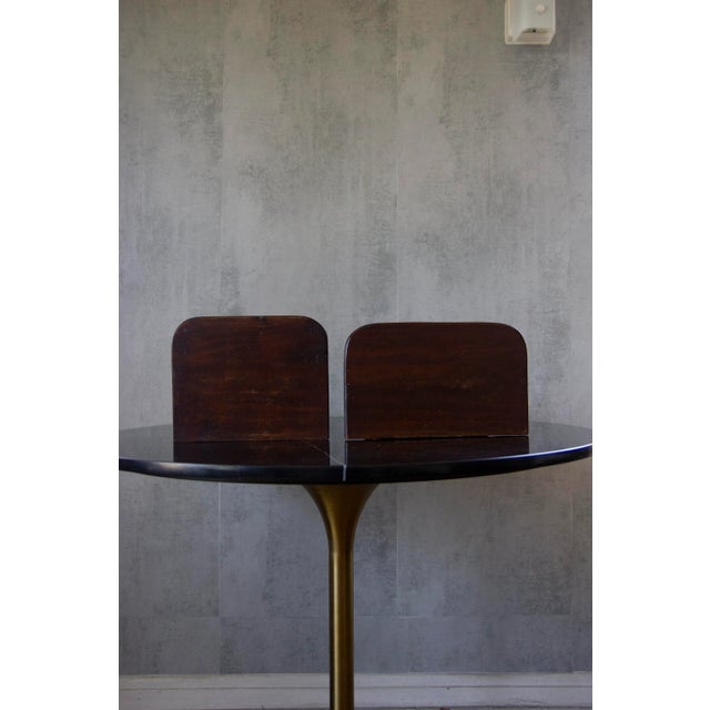 Late 20th Century Indian Hand-Carved Wood Wall Shelf - a Pair For Sale - Image 4 of 11