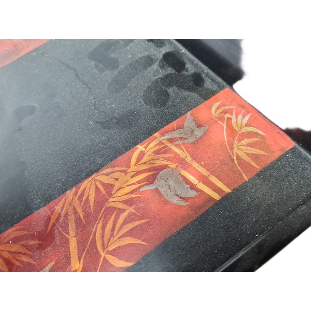 Japanese Lacquerware Tray, 1920s For Sale - Image 11 of 13