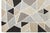 Textile 8x10 Modern Geometric Hand-Tufted Wool Rug Abstract Mosaic Neutral Area Rug For Sale - Image 7 of 10