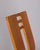 Vintage Italian Wood and Leather Chairs, 1950s, Set of 4 For Sale - Image 9 of 13