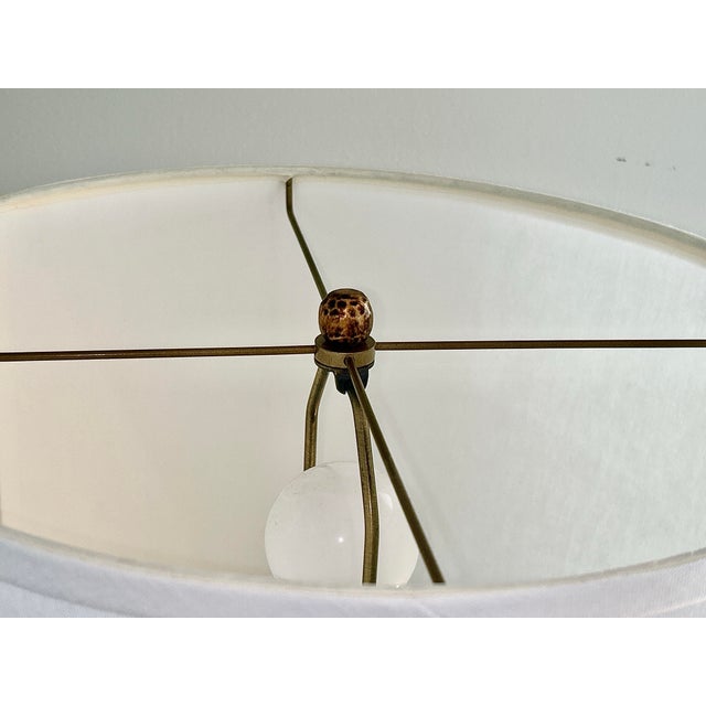 Modern Palecek Hollywood Regency Ridge Lamps - A Pair For Sale - Image 3 of 9