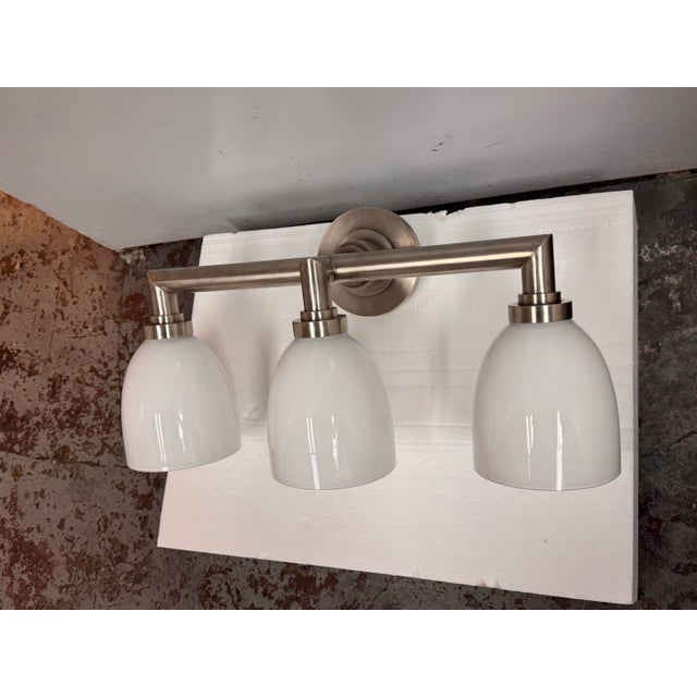 Design Plus Gallery presents the Wilton Triple Bath Light by Chapman & Myers for Visual Comfort. Part of the Signature...