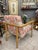 1980s Vintage Retro Fauteuil Exposed Wood Arm Chair For Sale - Image 5 of 6