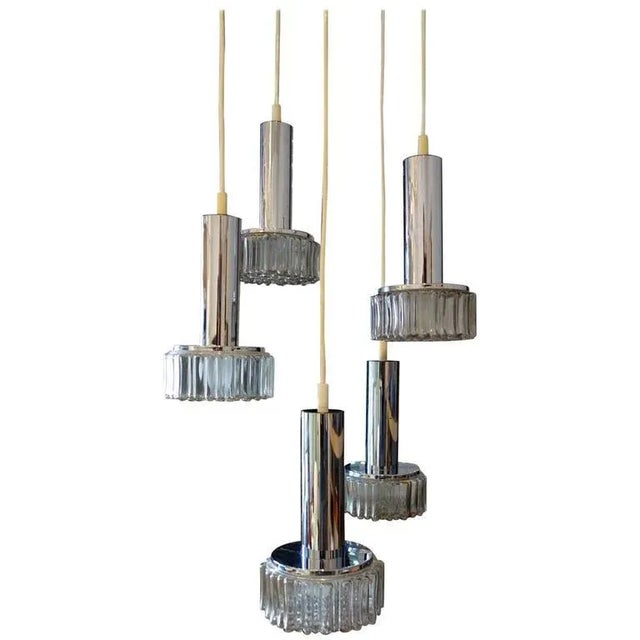 Cascading Pendant from Staff, 1970s For Sale - Image 6 of 6