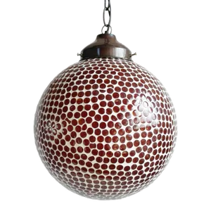 Mai Tai Mosaic Globe Pendant Light Small