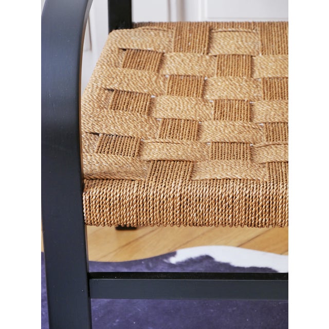 Bauhaus Wicker Chair, 1940s For Sale - Image 4 of 10