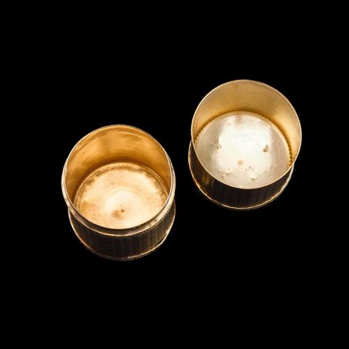 Antique French Silver Gilt Cylindrical Etui Box with Turned Guilloche Engine, 1890s For Sale - Image 13 of 18