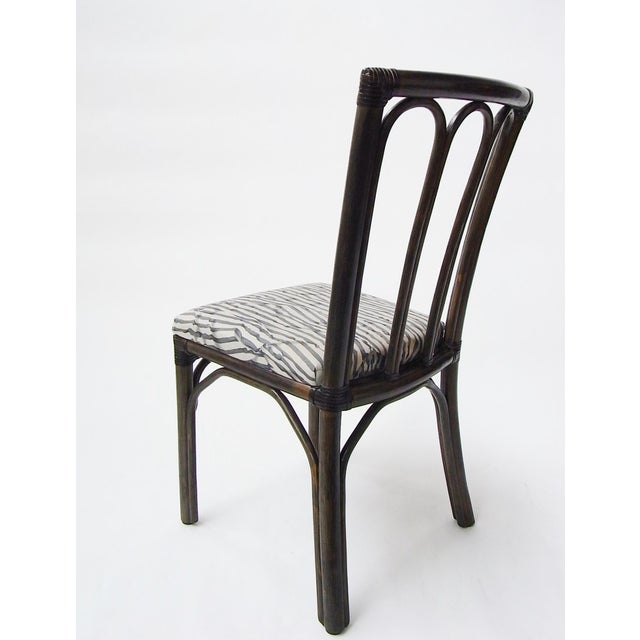 Dining Chairs in Rattan and Bamboo from McGuire, USA, 1970s, Set of 6 For Sale - Image 6 of 18