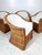 Vintage Braided Wicker Dining Set- Table and 4 Chairs For Sale - Image 4 of 12
