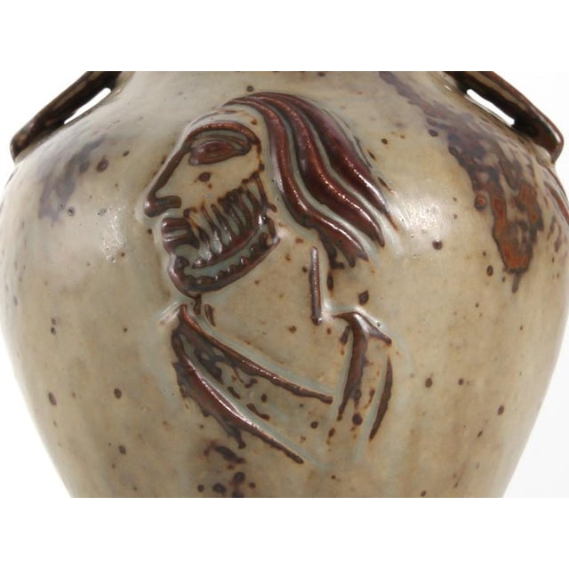 Scandinavian Ceramic Vase by Jais Nielsen for Royal Copenhagen, 1949 For Sale - Image 5 of 9