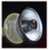 Art Deco French Opaline Glass, Chrome and Alabaster Plafonnier, 1940s For Sale - Image 9 of 16