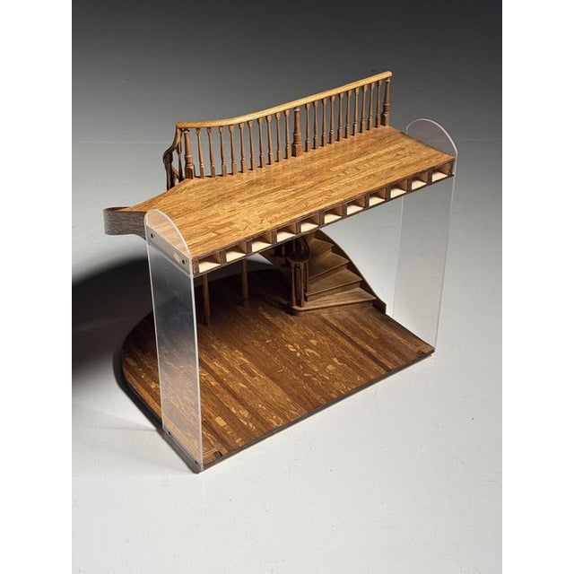 Architectural Staircase Model in Wood For Sale - Image 15 of 18