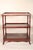 Traditional Pair of English Regency Style Mahogany 3 Tier Side Tables For Sale - Image 3 of 11