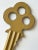 1930s Vintage Monumental Wood + Tin Polychrome Key Trade Sign, Circa 1930s-40s For Sale - Image 5 of 18