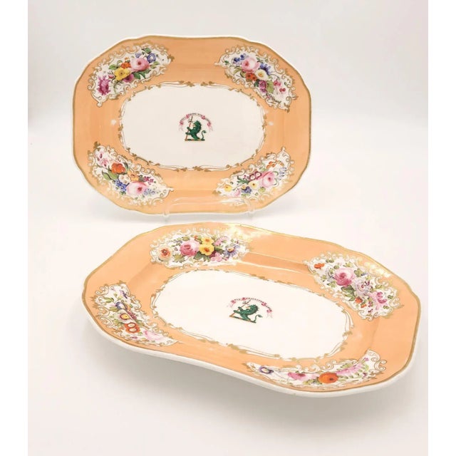 Copeland & Garrett Oval Platters, a Pair For Sale - Image 9 of 9