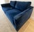 West Elm Harris Queen Sleeper Sofa in Ink Blue Performance Velvet For Sale In Los Angeles - Image 6 of 7