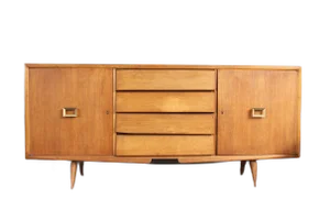 Italian Sideboard with Brass Handles, 1960s