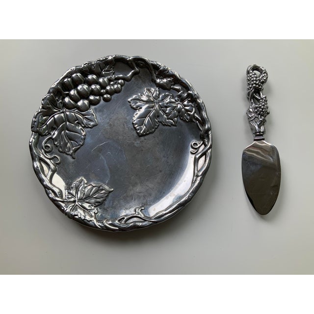 Vintage Arthur Court Cheese Serving Set- 2 Pieces For Sale In New York - Image 6 of 10