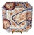 Antique Japanese Square Imari Plate, 1900s For Sale