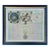 Celestial Chart, Spheres & Astronomy of the Sun, Planet, and Moon Orbits by Henri Abraham Chatelain, 1718 For Sale