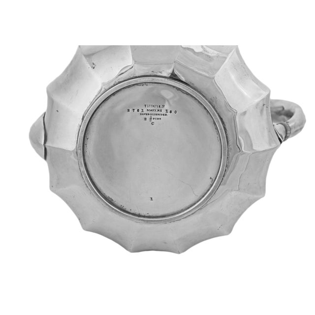 Tiffany and Co. Antique Tiffany & Co. Silver Soldered on English Barker Brothers Tray Tea Set- 6 Pieces For Sale - Image 4 of 9
