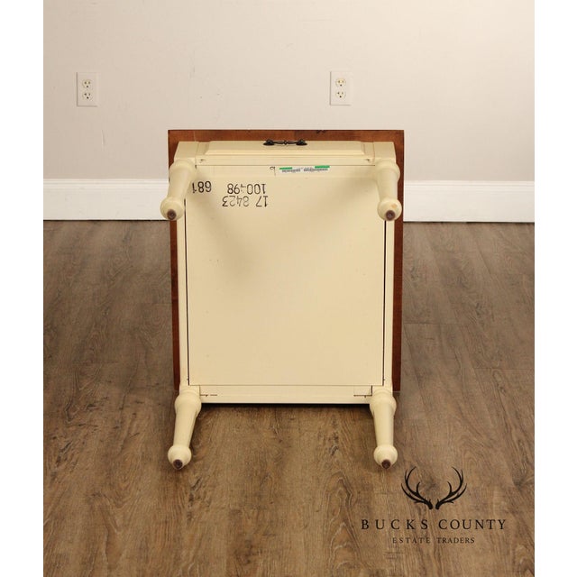 Ethan Allen 'Country Crossings' One-Drawer Side Table For Sale - Image 9 of 18