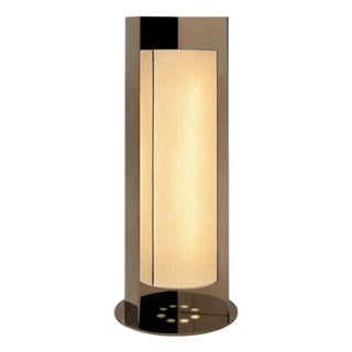 Arrow Stainless Steel Table Lamp with Diffuser by Violaine d'Harcourt For Sale