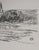 Mathurin MEHEUT (1882-1958) Brittany, Seaside Village, 1937 Original wood engraving Signed with the artist's monogram On...