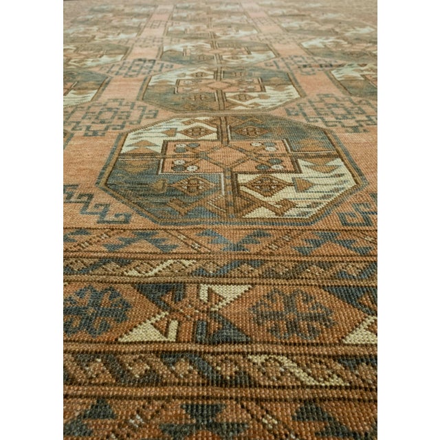 Early 21st Century Turkish Vintage Rug 7'5" x 10'2" #17083 For Sale - Image 5 of 8