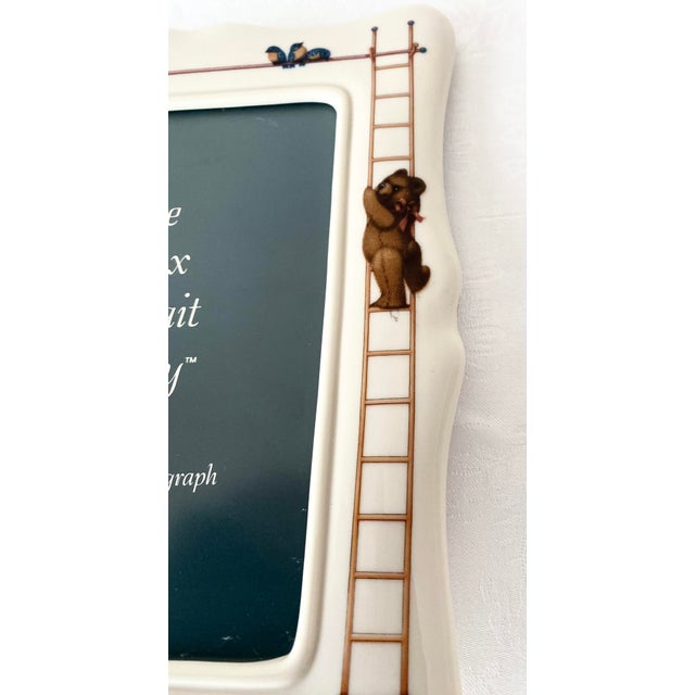 Exquisite Lenox China Bears Heirloom Collection Portrait Frame Mint Condition Late 20th Century For Sale - Image 10 of 12