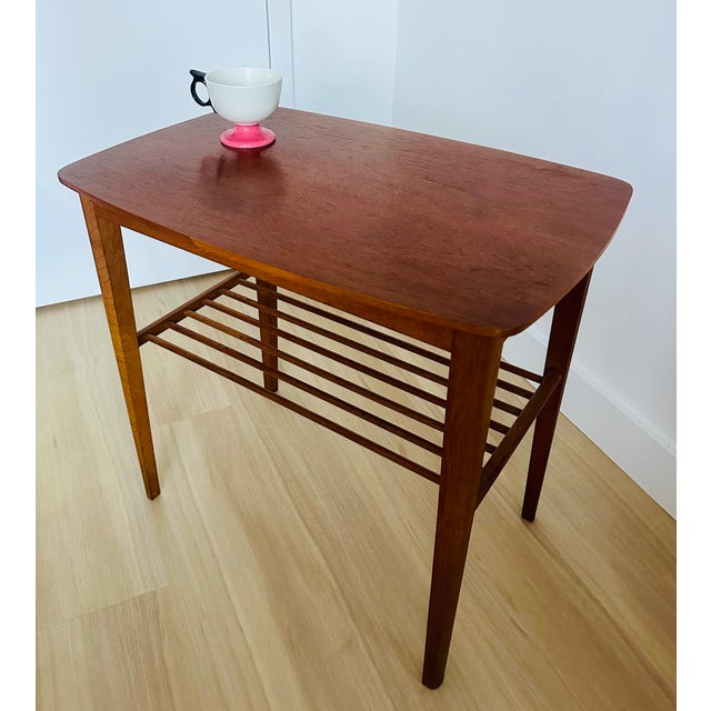 Povl Dinesen Povl Dinesen Teak End Side Table Danish Mid Century Modern 1960s For Sale - Image 4 of 6