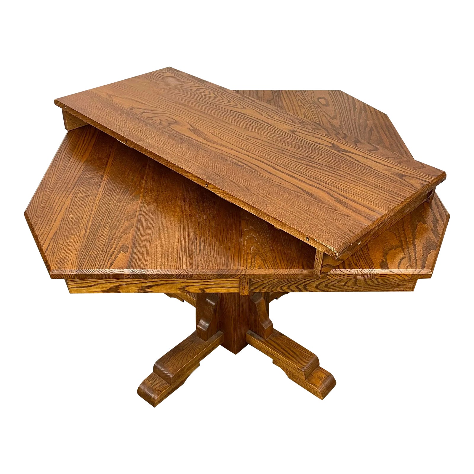 Late 20th Century A-America Shin Lee Solid Wood Dining Table With