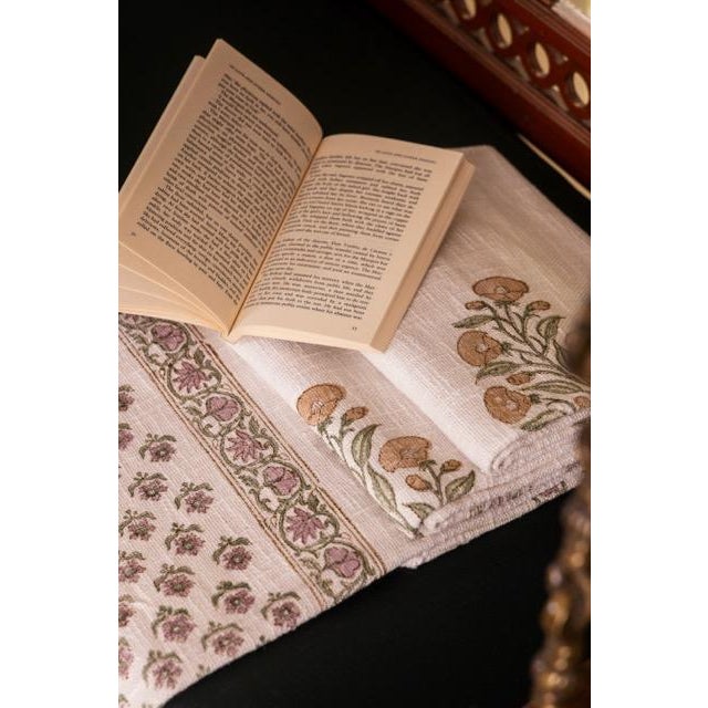 Vintage - inspired hand block - printed throw from Jaipur, India. Features traditional, Indian textile artistry, with each...