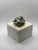 White West Elm by Eduardo Garza Marble Decorative Box White Marble Jewelry Keepsake Box For Sale - Image 8 of 8