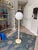 White 1970s Mid-Century Modern Lollipop Floor Lamp For Sale - Image 8 of 9