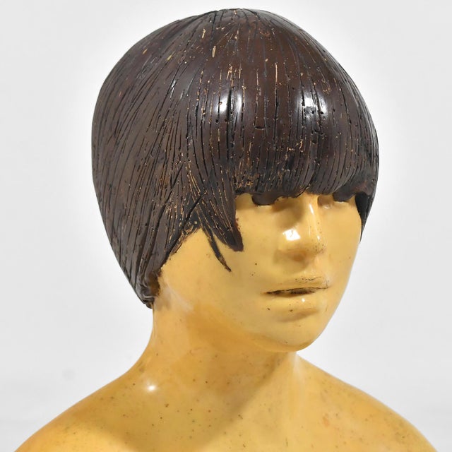 Frank Gallo Female Bust Sculpture For Sale - Image 9 of 12