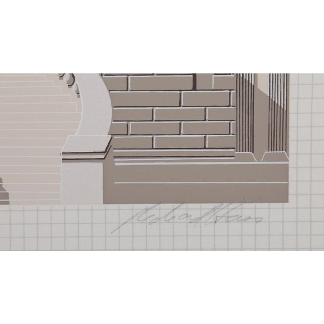 Richard Haas, Krogers Brotherhood Building, Screenprint For Sale - Image 4 of 4