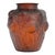 Vintage Domrémy Vase in Tinted Amber Red by René Lalique, 1926 For Sale - Image 8 of 8