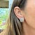 Silver David Yurman 14k Yellow Gold & 925 Silver Classics Cigar Huggie Clip-on Earrings, A Pair For Sale - Image 8 of 8