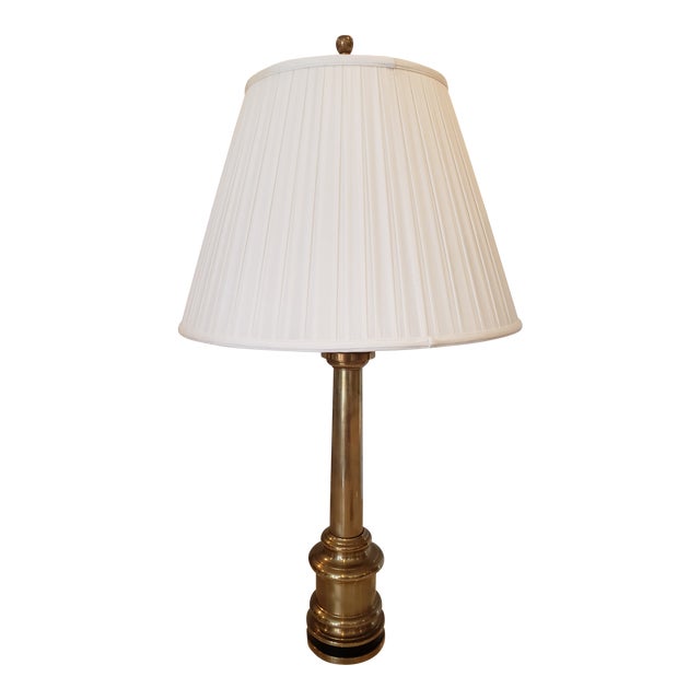 Ralph Lauren Brass Table Lamp With Shade Chairish