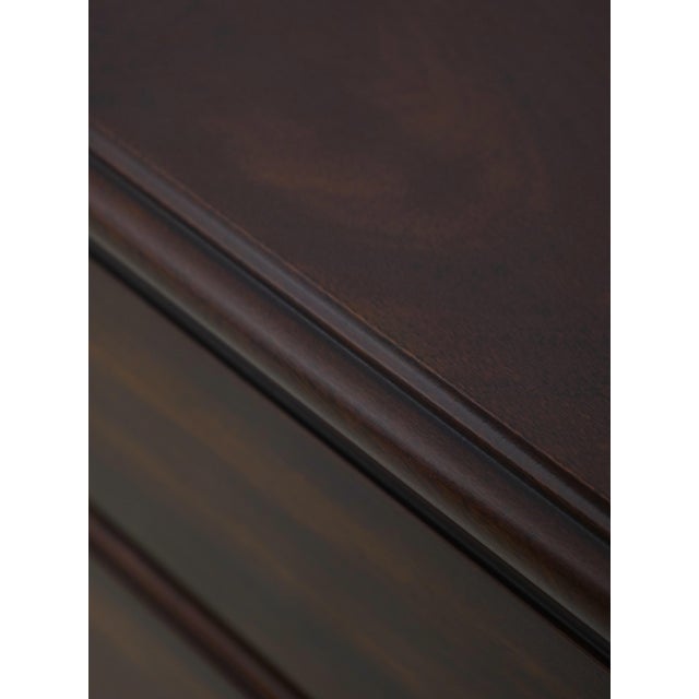 Pair of Henkel Harris Model 117 Mahogany Chest Nightstands For Sale - Image 15 of 18