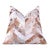 Luxury Chevron Genuine Hair-on Cowhide Pillow 18x18 | Handmade For Sale