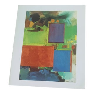 1980s Original Vintage Art Print Little Cherry Hans Hofmann For Sale