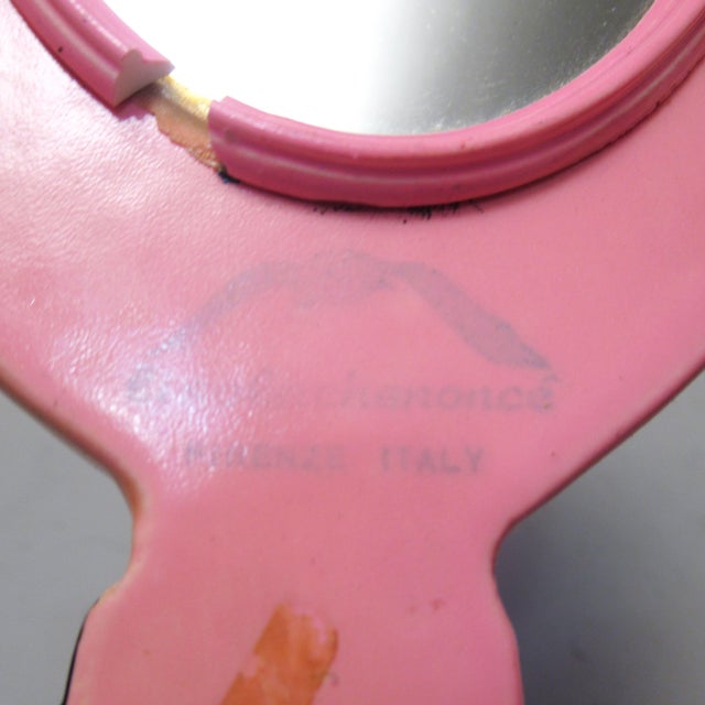 Face Mirror from Lisolachenoncè, 1980 For Sale - Image 6 of 7