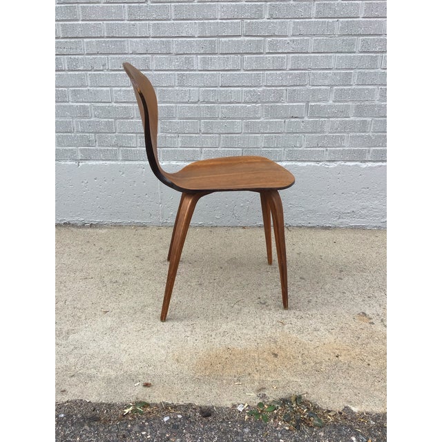 Norman Cherner 1950s Mid-Century Modern Bentwood Chair, Attributed to Norman Cherner For Sale - Image 4 of 10