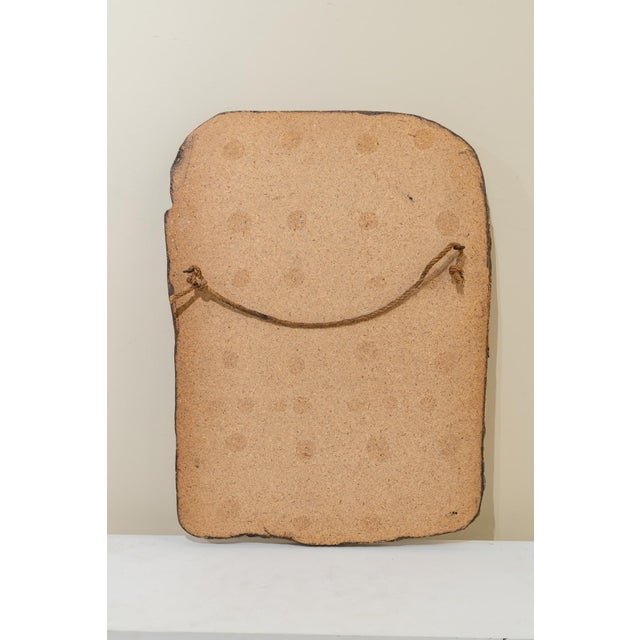 1960s Vintage French Ceramic Mirror, 1960s For Sale - Image 5 of 7